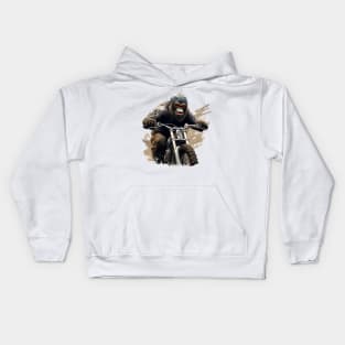 gorilla ride Kids Hoodie